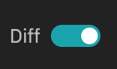 Diff toggle